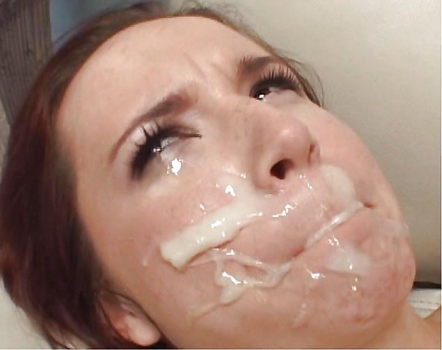 courtney nickel add Unwanted Cum In Mouth Porn photo