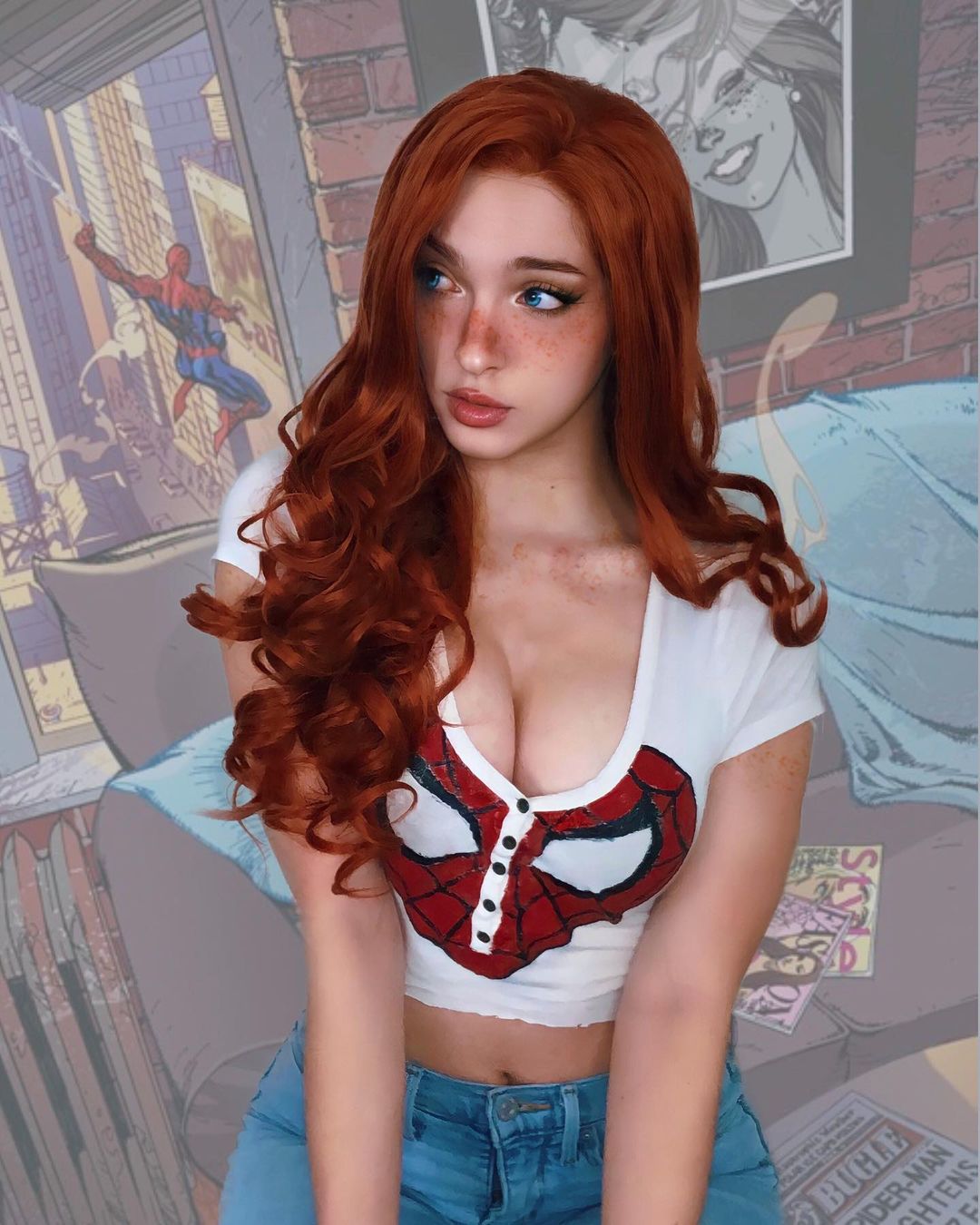 carlos loya add Mary Jane Watson Cosplay photo