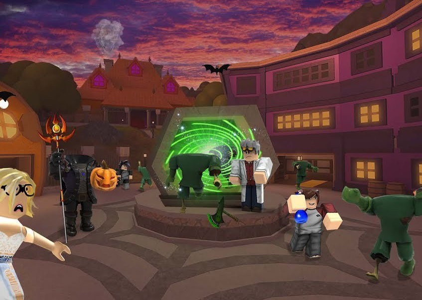 christina fix add Roblox Halloween Video photo