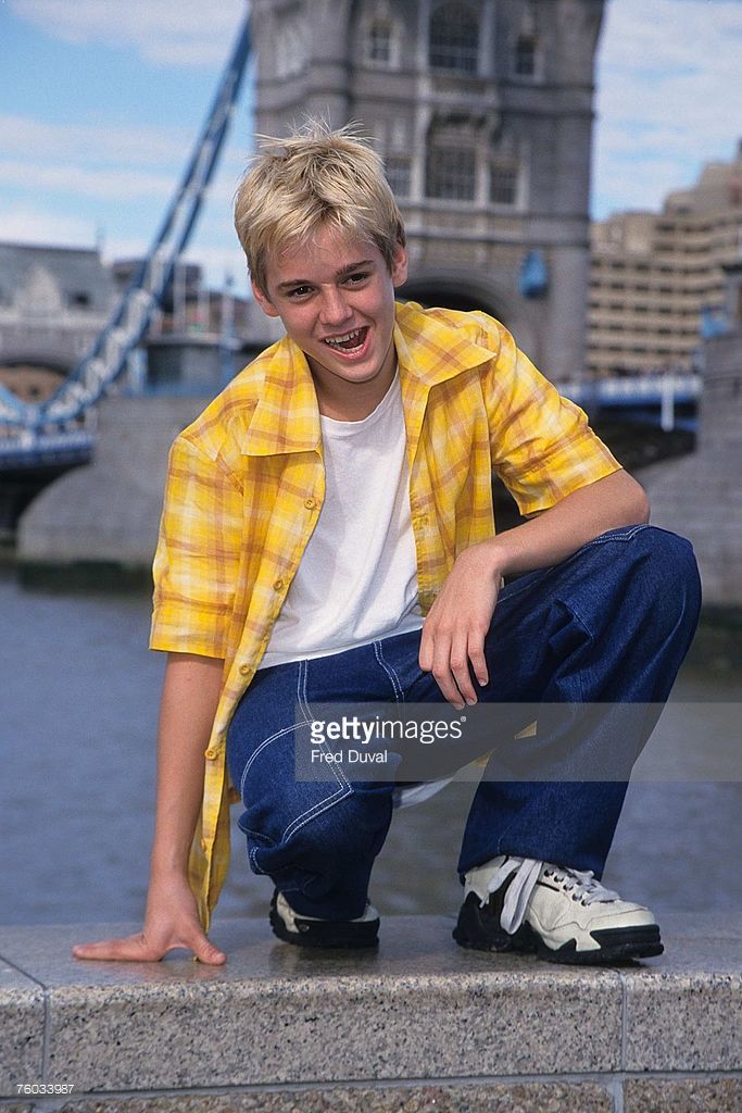 david german add Aaron Carter Barefoot photo