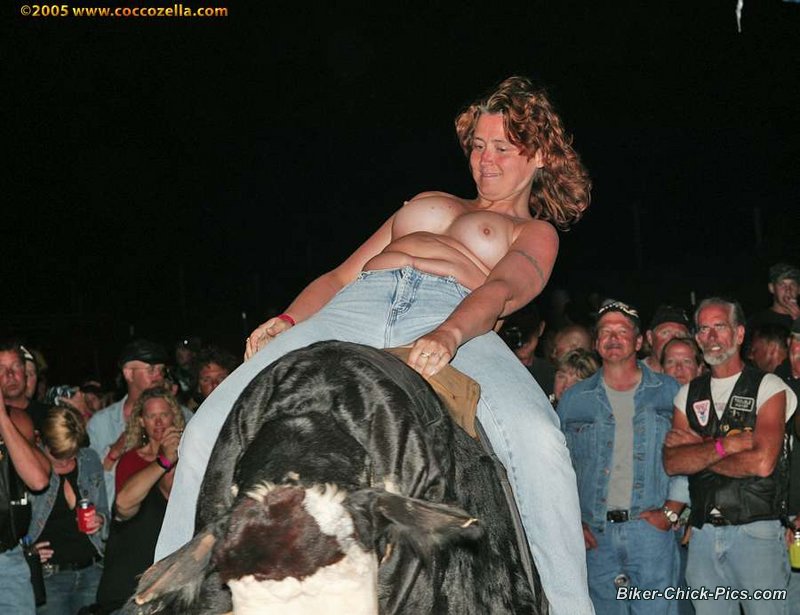 abby pine add Naked Bull Riding photo