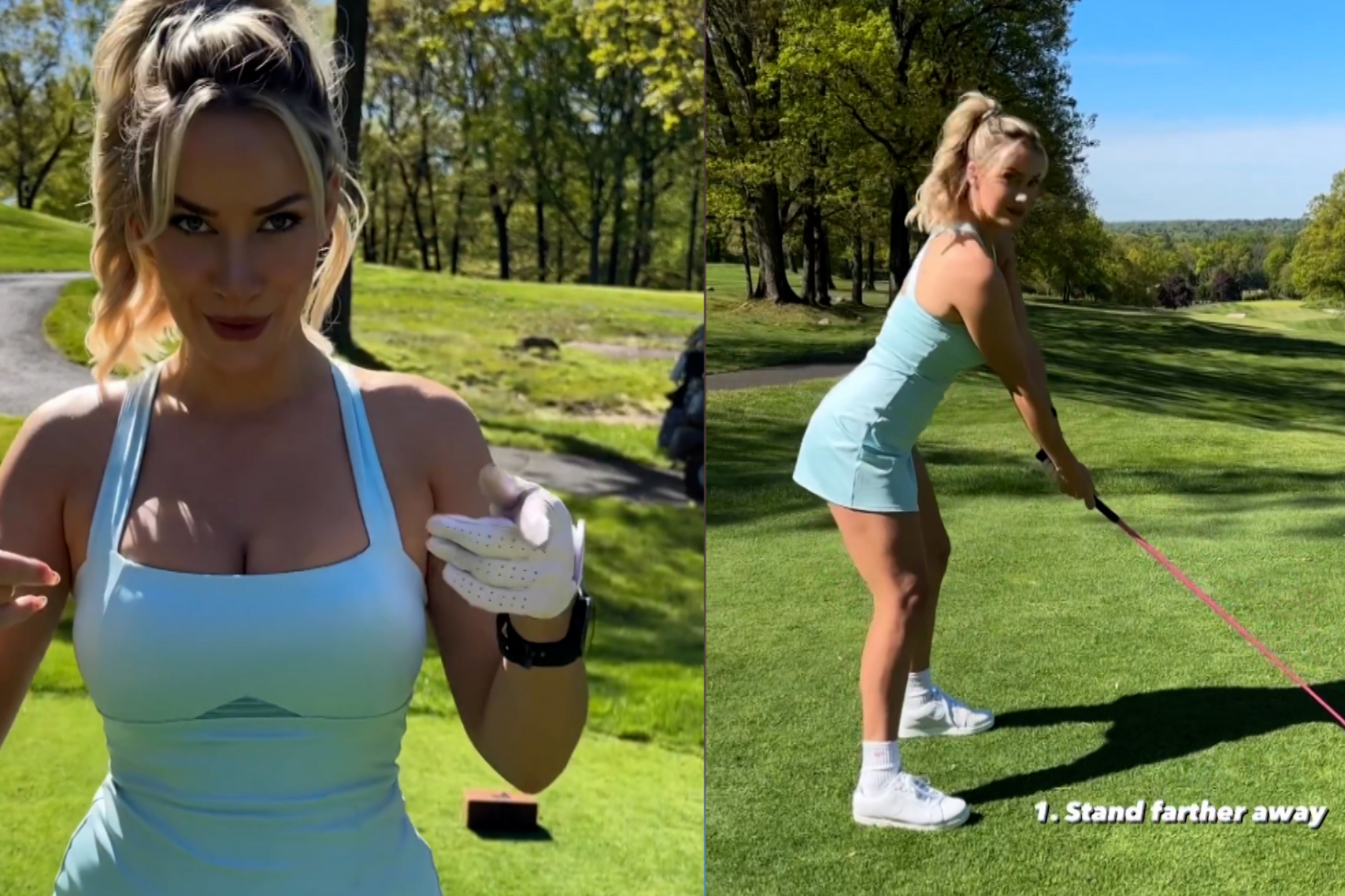 abraham chang add Big Tits Golfing photo