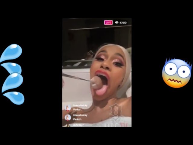 ahmed safar add Cardi B Moan photo