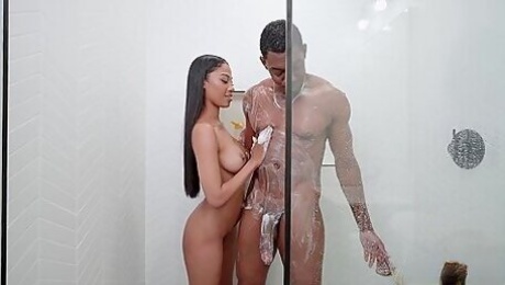 alex bakai add Ebony Porn Shower photo