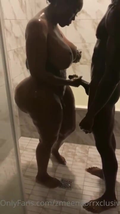 arian alaie add Ebony Porn Shower photo