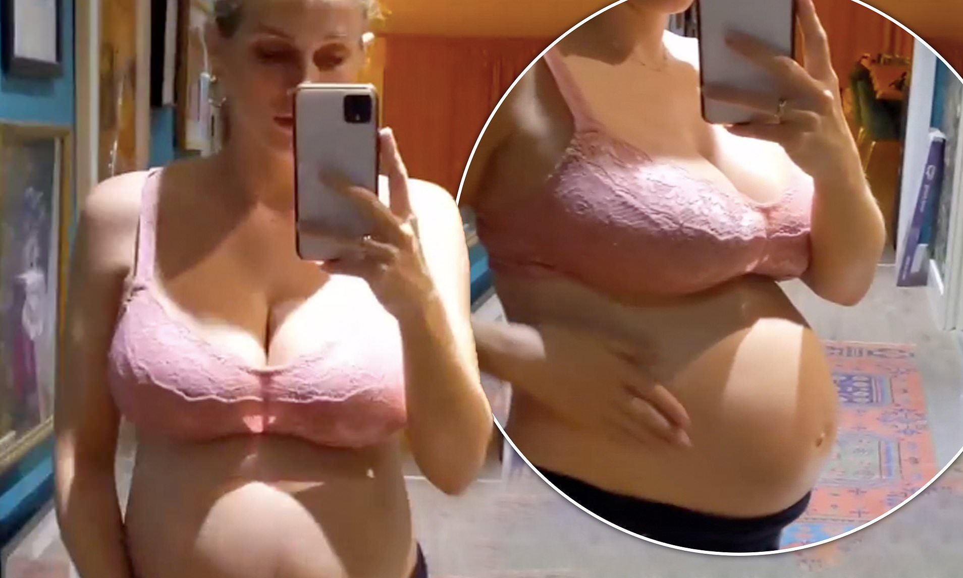 annmarie french add Gigantic Pregnant Tits photo