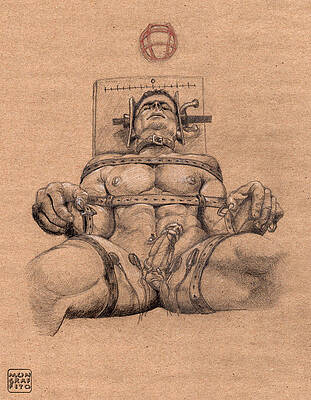 daniel gulledge add Male Bondage Drawings photo