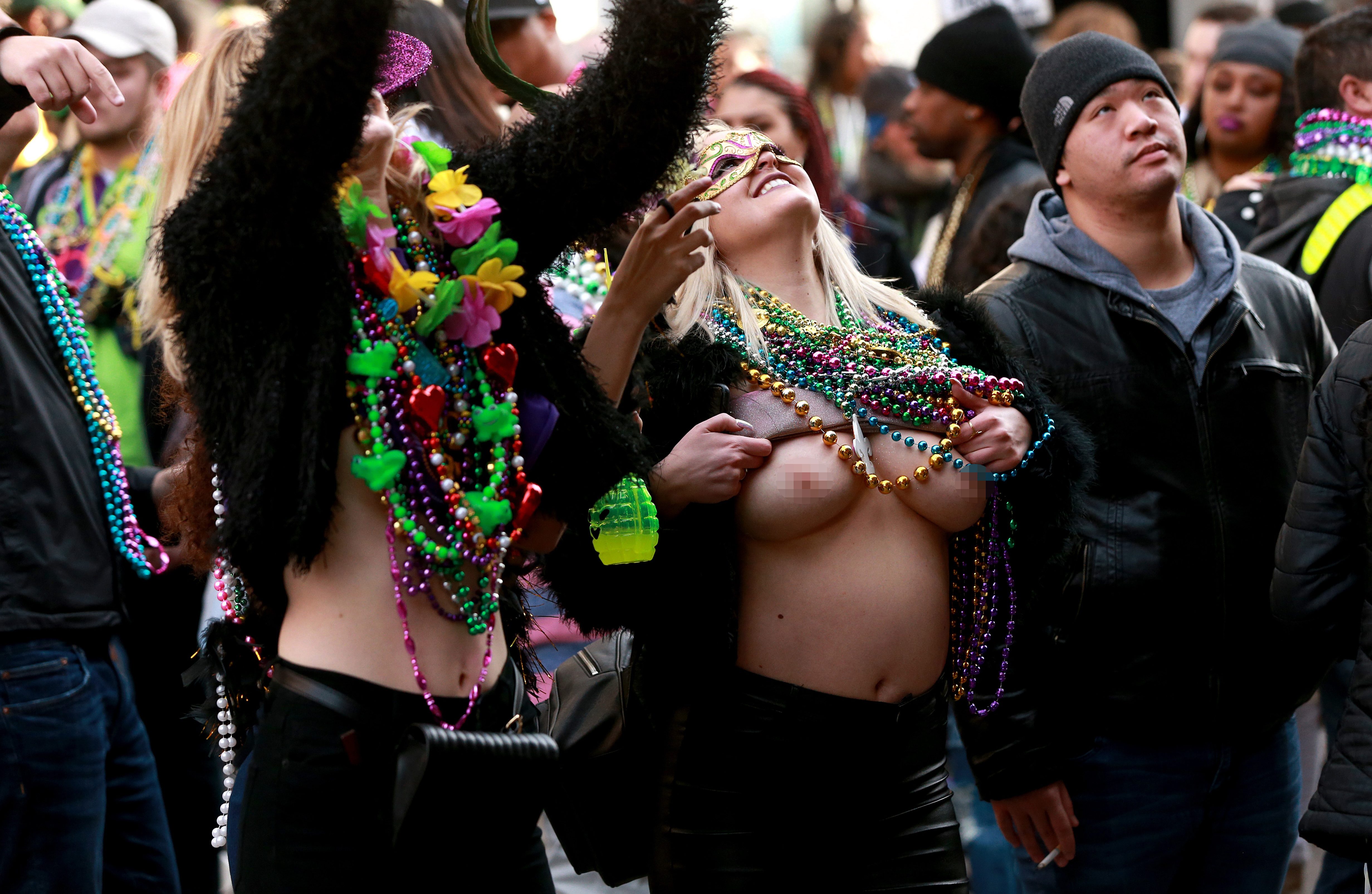 audrey mckay add Mardi Gras 2023 Tits photo