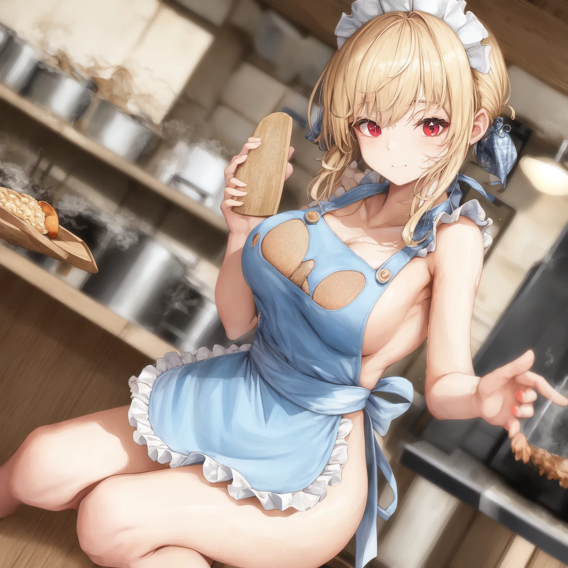 christopher pallante add Naked Apron Anime photo