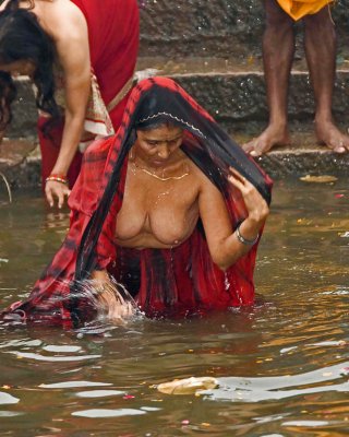 alice suryani add Naked Indian Bathing photo