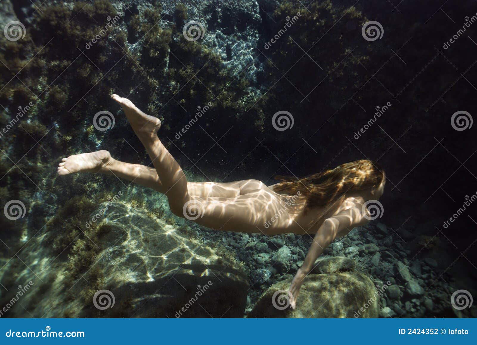 carlota bauza add Naked Underwater photo