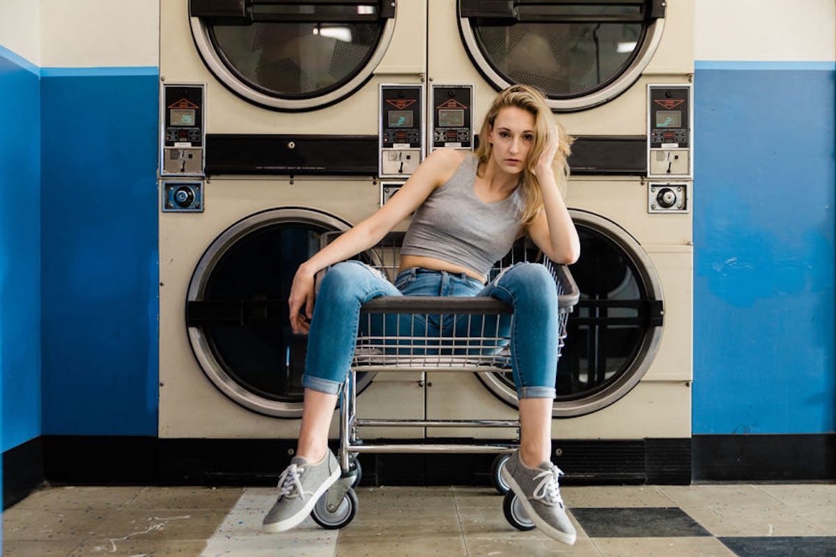 dana forehand add Nude In Laundromat photo