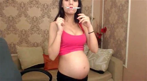 cu tran add Pregnant Smoker Porn photo